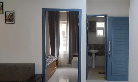 Entrence, Leaf Berry, 3 BHK Furnished Flat, Rs. 35.90 Lacs, 125 Gaj, Sector 127, Adjoining Gillco Velly - Kharar, Mohali