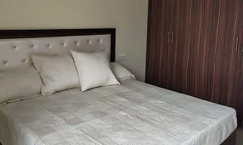 Bedroom, Aman Green 1, 2/3 BHK Furnished Flat, Rs. 32.90 Lacs, 100-150 Gaj, Sector 125 - Kharar, Kharar- Chandigarh Highway, NH-21, Kharar, Mohali