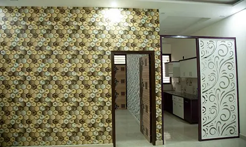 Living-Room+Kitchen, Deep Homes 1, 2 BHK Furnished Flat, Rs. 19.90 Lacs, 80-100 Gaj, Sector 127, Shivalik City, Kharar, Mohali 