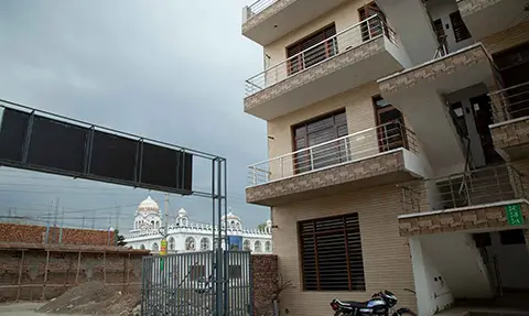 Gurudwara, Deep Homes 2, 2 BHK Furnished Flat, Rs. 25.90 Lacs, 95 Gaj, Sector 127, Near Gillco Market, Kharar, Mohali